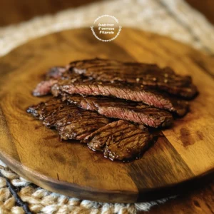 Grilled Marinated Flank Steak Recipe with tender, juicy steak slices infused with bold flavors and perfectly charred on the grill.