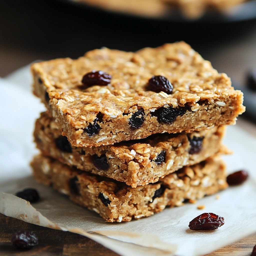 Bowl of Oatmeal-Raisin Breakfast with fresh fruit and nuts on top.