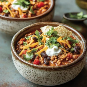 Vegetarian Black Bean Chili Recipe featuring hearty black beans, fresh vegetables, and bold spices served in a warm, comforting bowl.