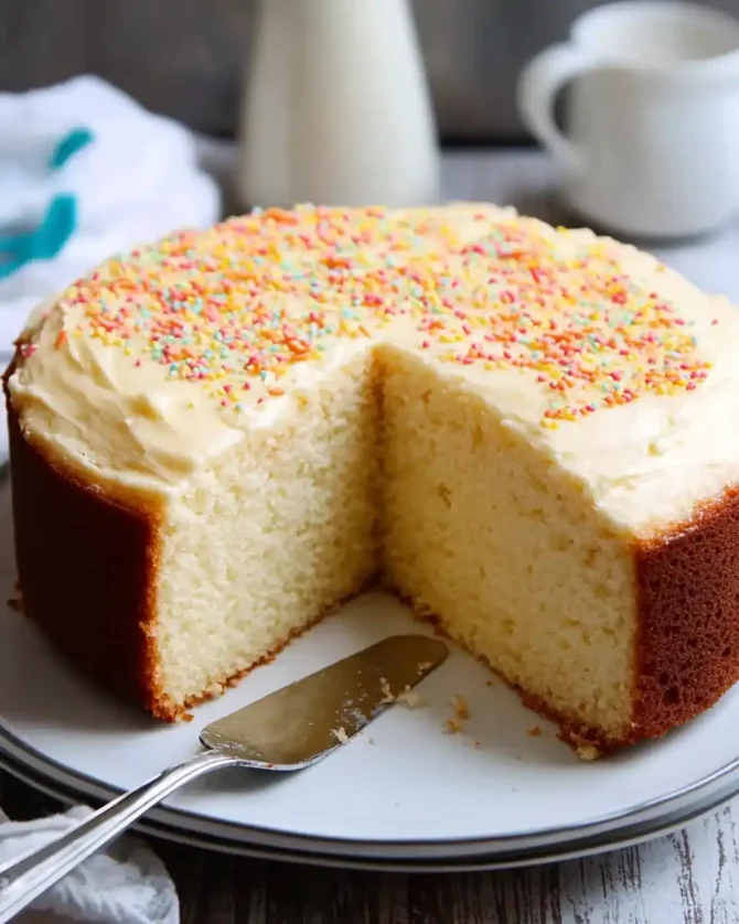 Vanilla Cake Recipe (1)