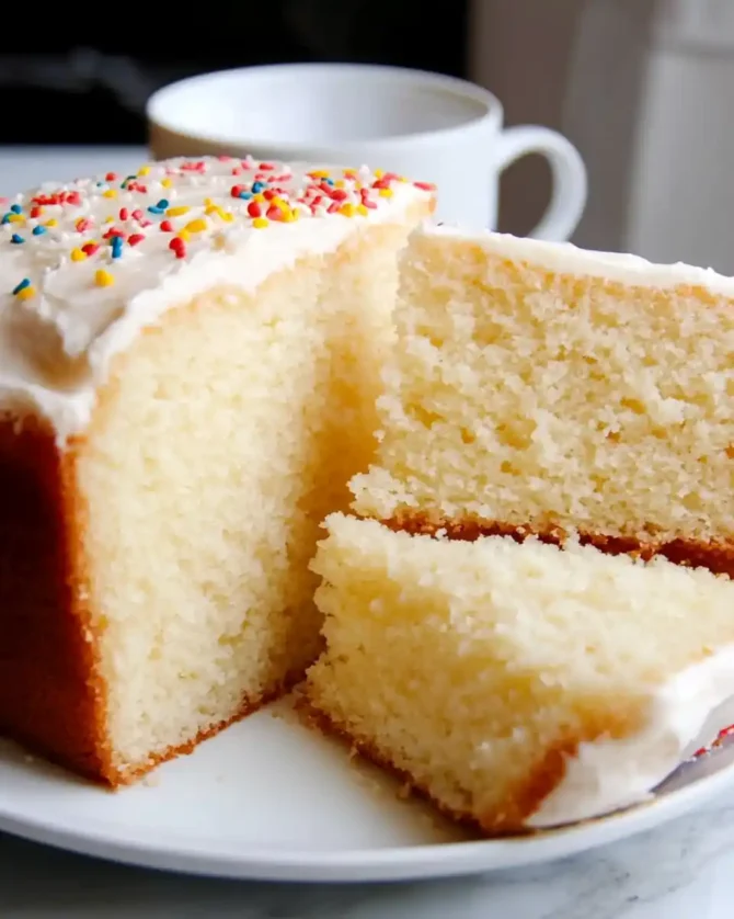 Vanilla Cake Recipe (3)